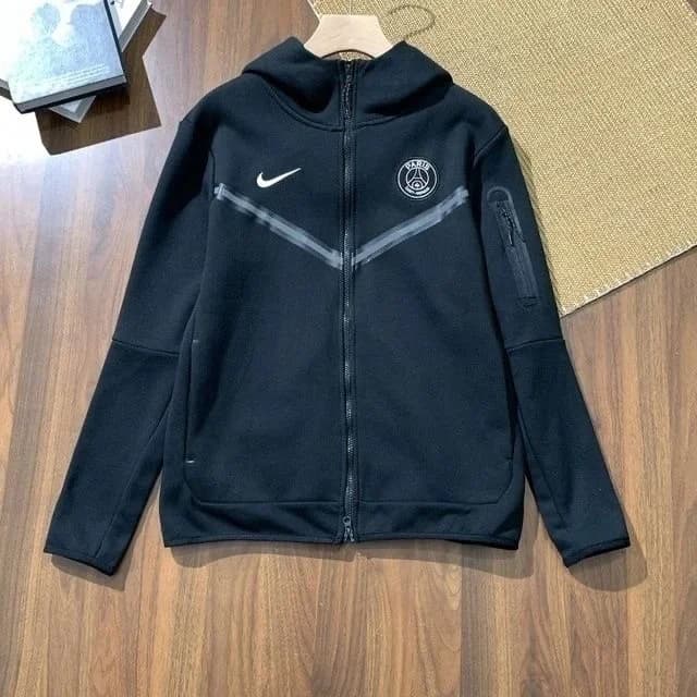 Nike Paris Saint-Germain Tech Fleece Jacket Black
