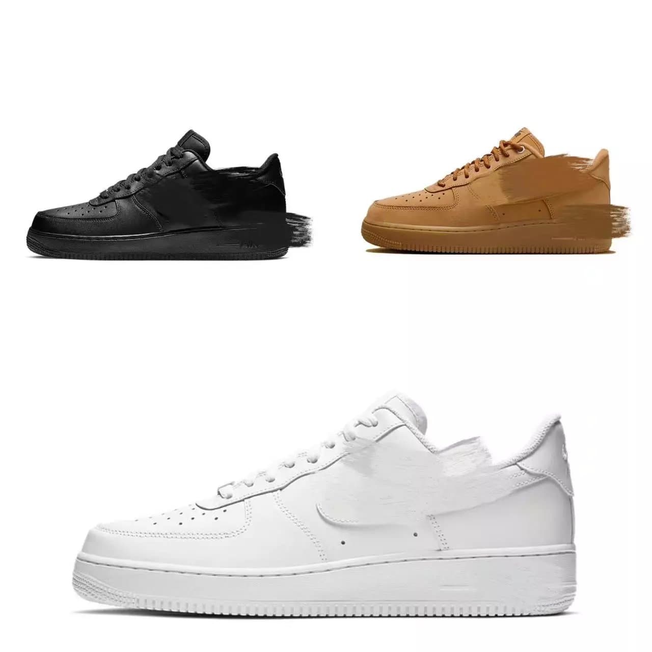 White and Brown Low-Top Sneakers seller listing evidence