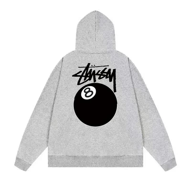 Stussy Stussy款式3 Grey Hoodie