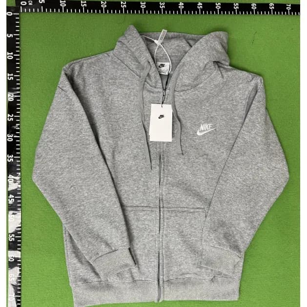 Nike NK拉链卫衣-灰色加绒 Hoodie