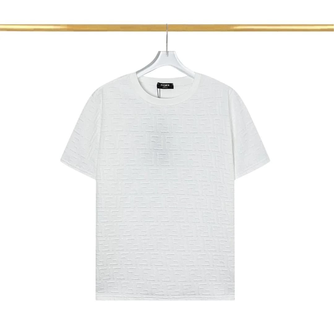 Fendi FF Logo White T-Shirts