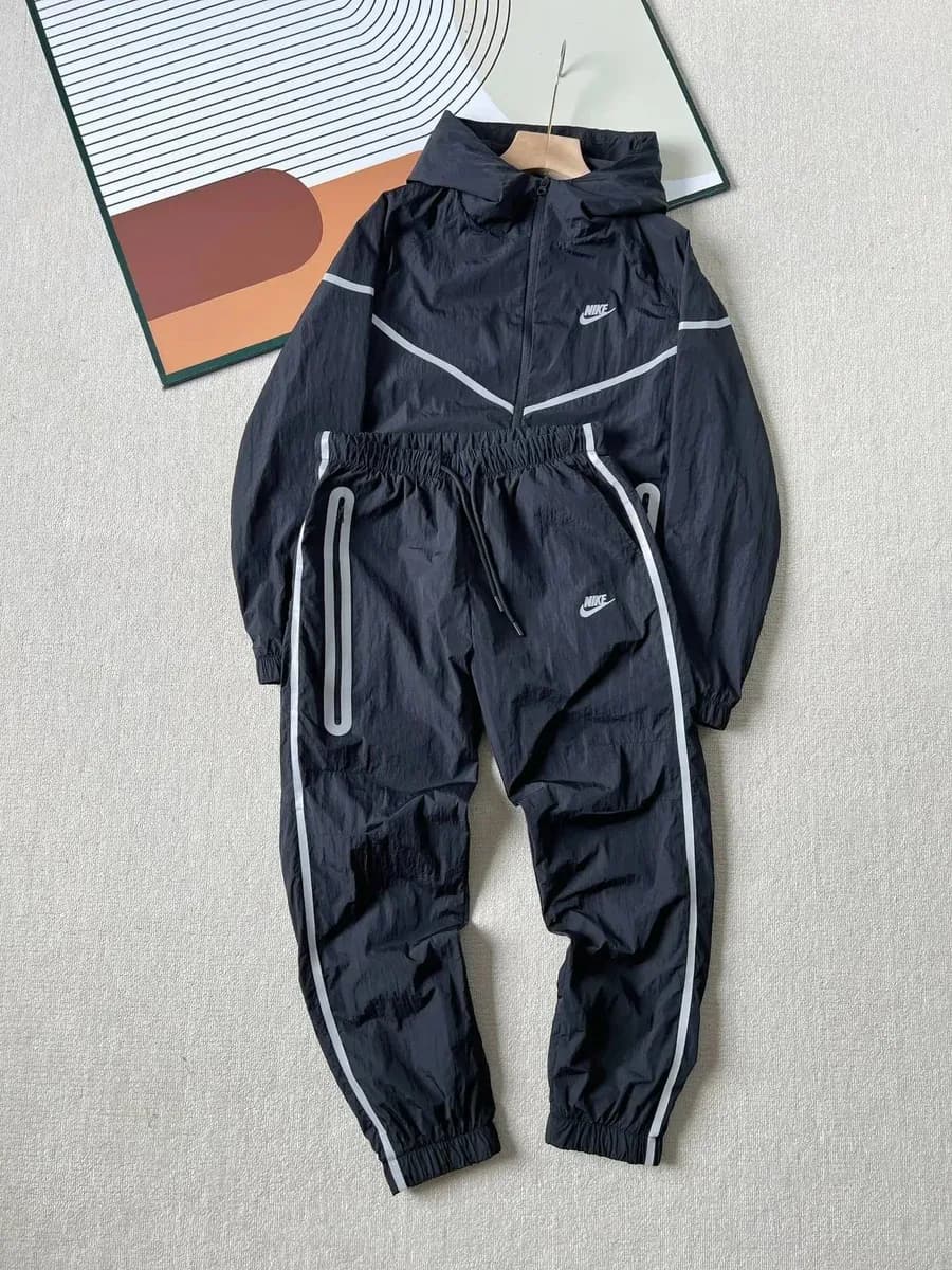 Nike Air Force 1 Black Tracksuit Set
