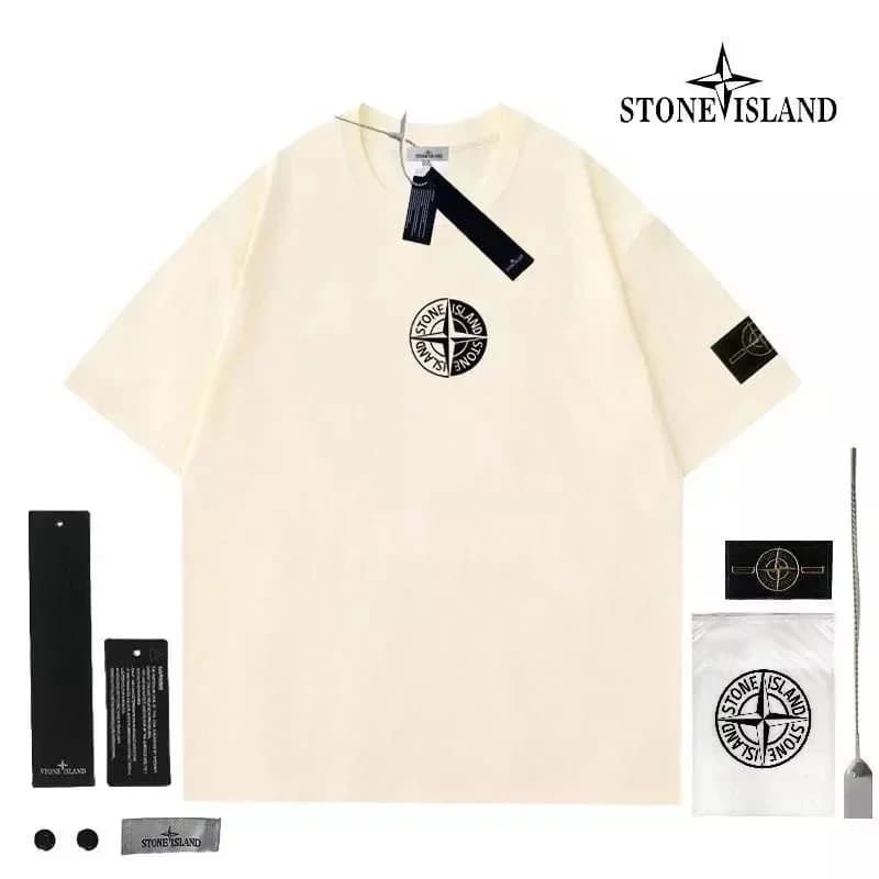 Stone Island Classic Logo T-Shirt Sail