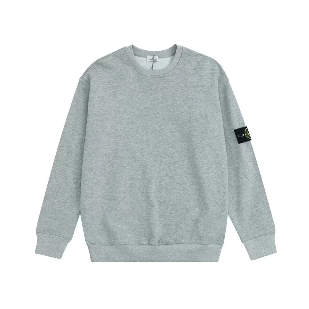 Stone Island 68-15 Grey Crewneck Sweatshirt