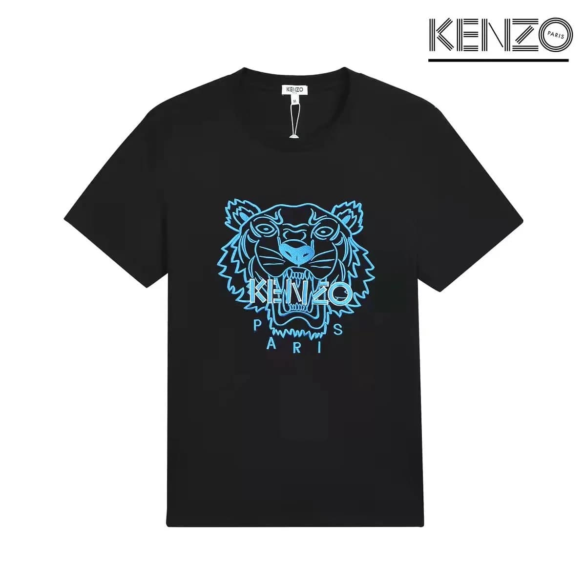 Kenzo Tiger Head Black T-Shirt