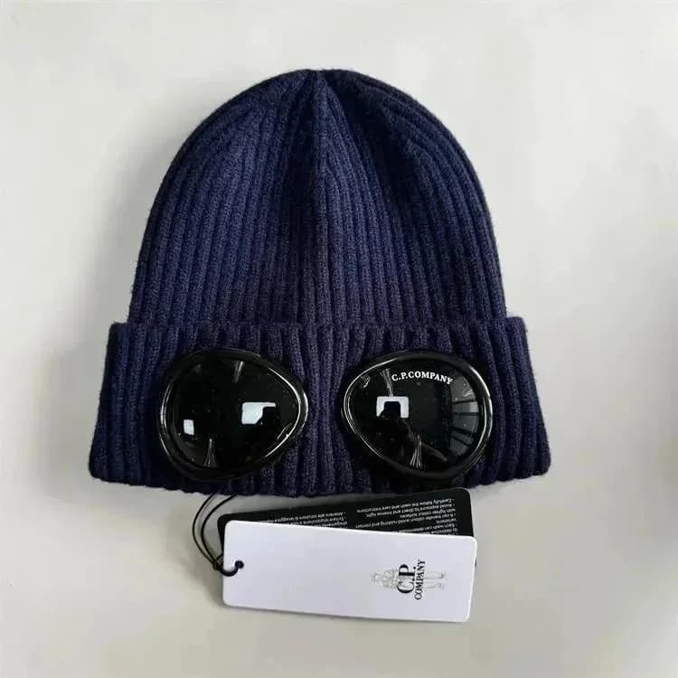 CP Company Goggle Beanie Navy