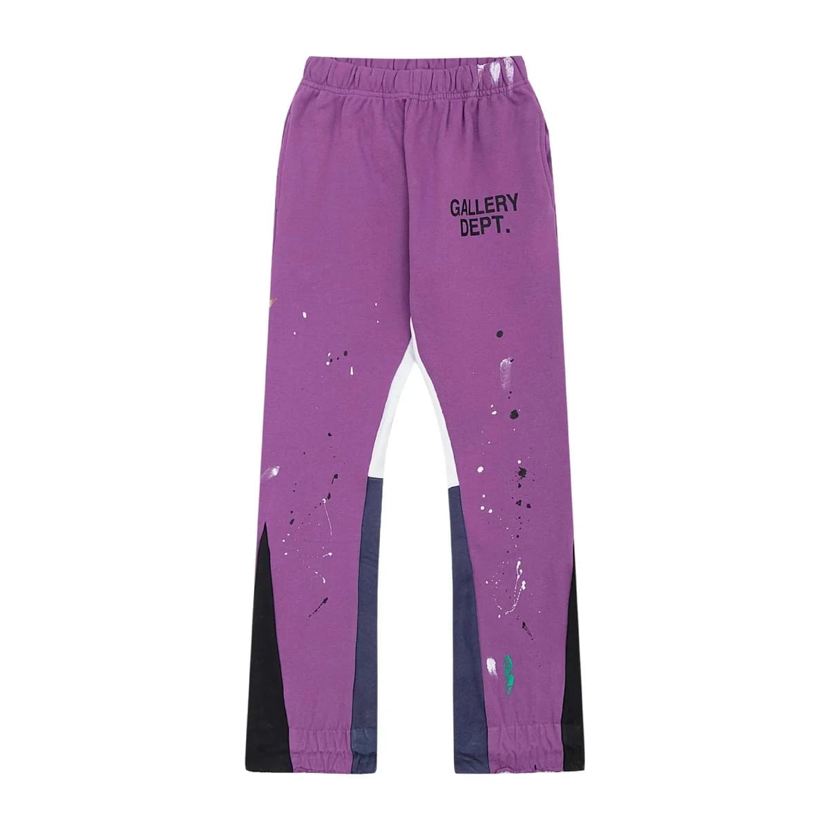 Gallery Dept. Art That Kills Purple Paint Splatter Pants