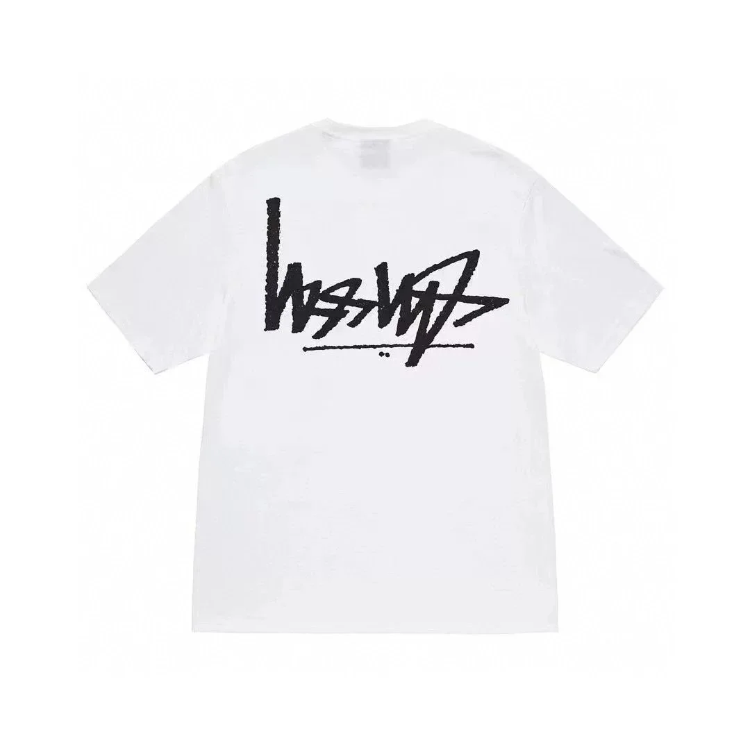 Stussy Stussy Basic Logo White T-Shirt