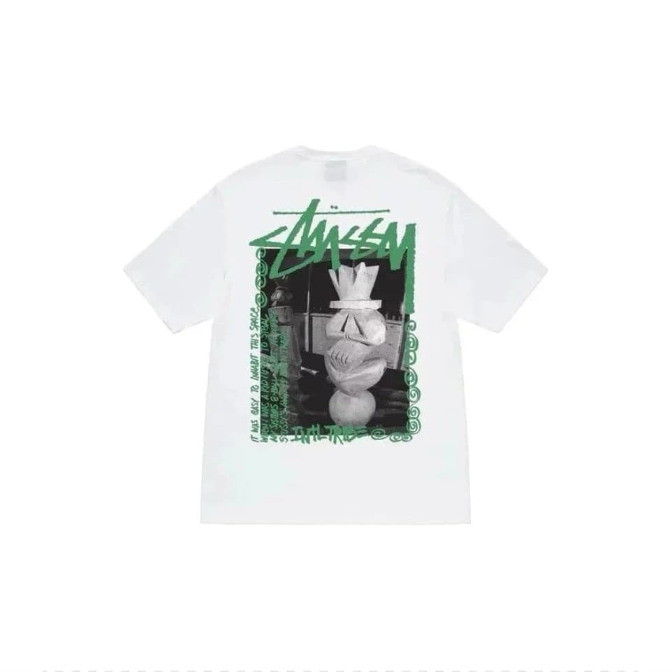 Stussy Stussy Basic Logo White T-Shirt