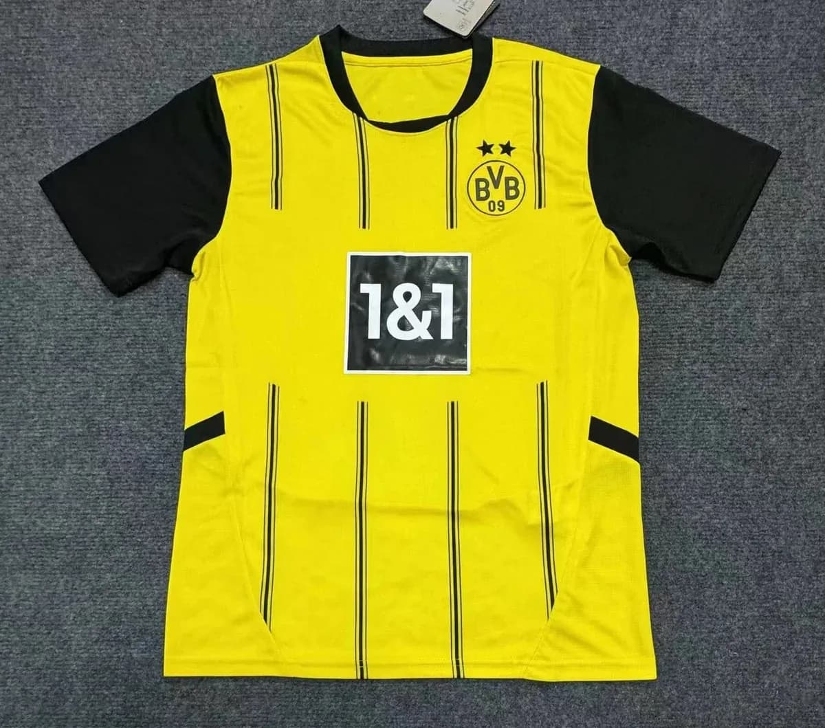 Dortmund Home Jersey Yellow Black Soccer Shirt