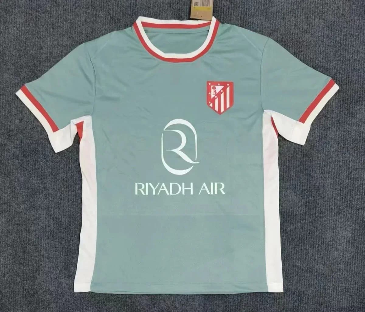 Atletico Madrid Away Jersey Light Blue