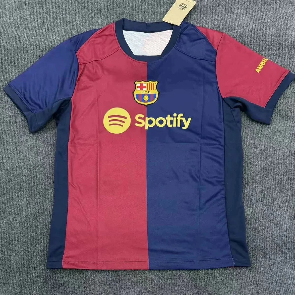FCB Spotify Jersey Barcelona Home Red/Blue