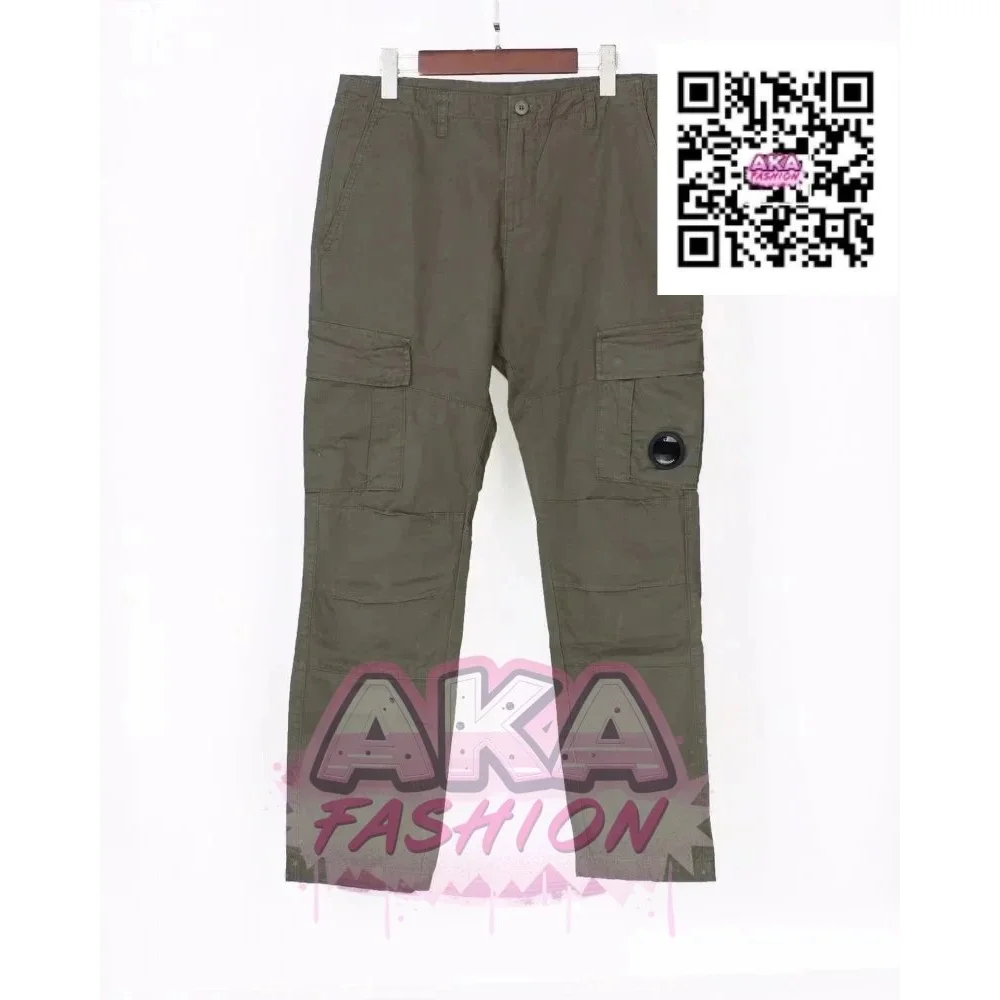 CP Company Goggle Cargo Pants 15 Green Bottoms