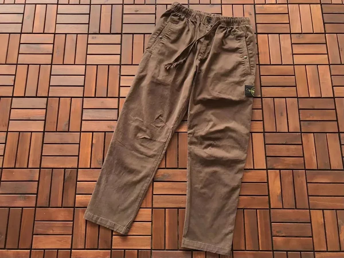 Stone Island 68-15 Olive Cargo Pants