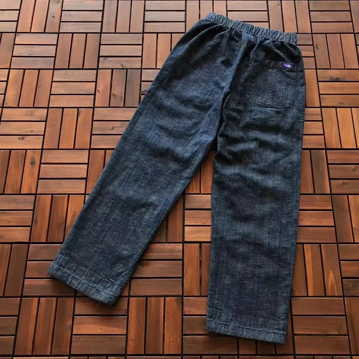 The North Face Nuptse Jeans Dark Denim Bottoms
