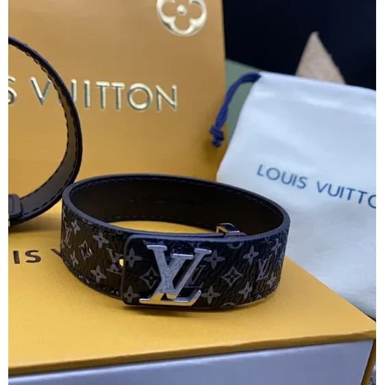 Louis Vuitton Tabi LV Monogram Bracelet Black