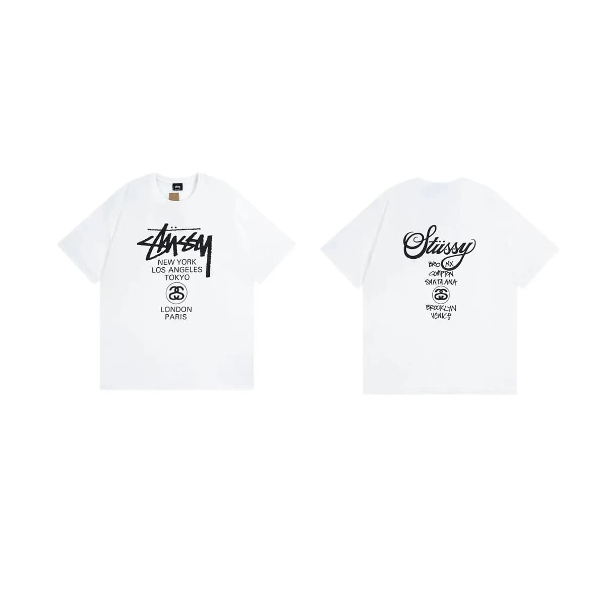 Stussy Stussy T-Shirt White Solid T-Shirt