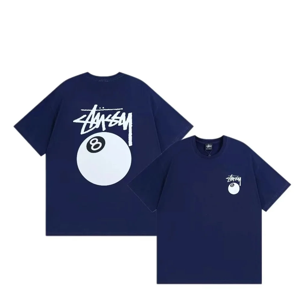 Stussy Stussy 8 Ball Navy T-Shirt
