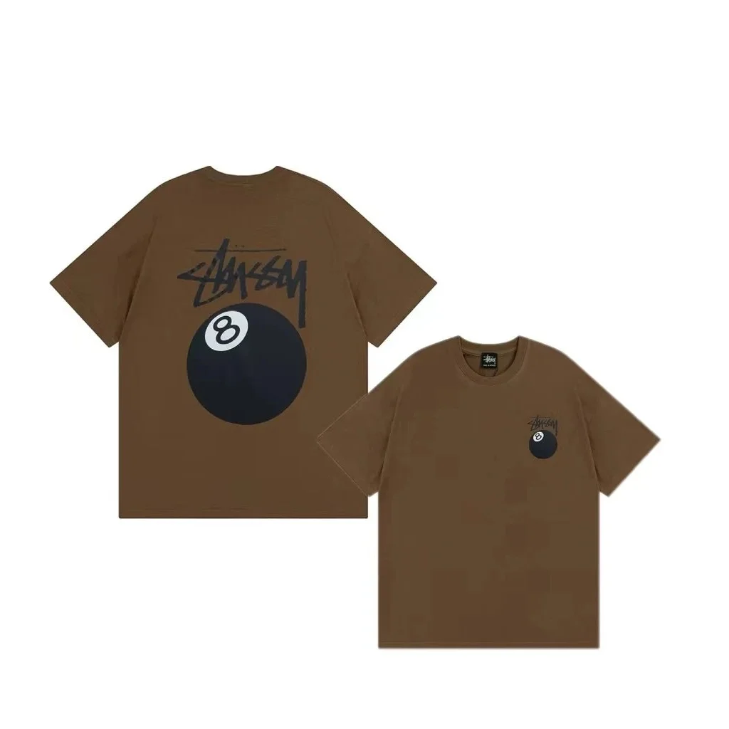 Stussy Stussy 8-Ball T-Shirt Brown Casual
