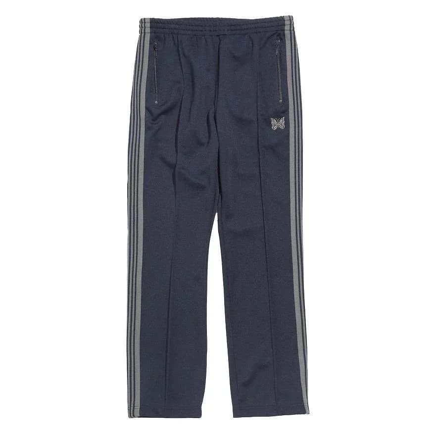 Track Pants BB-36 Navy Blue with Grey Stripes