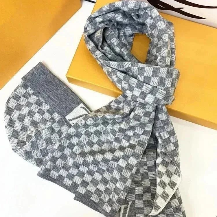 Louis Vuitton Damier Checkered Scarf