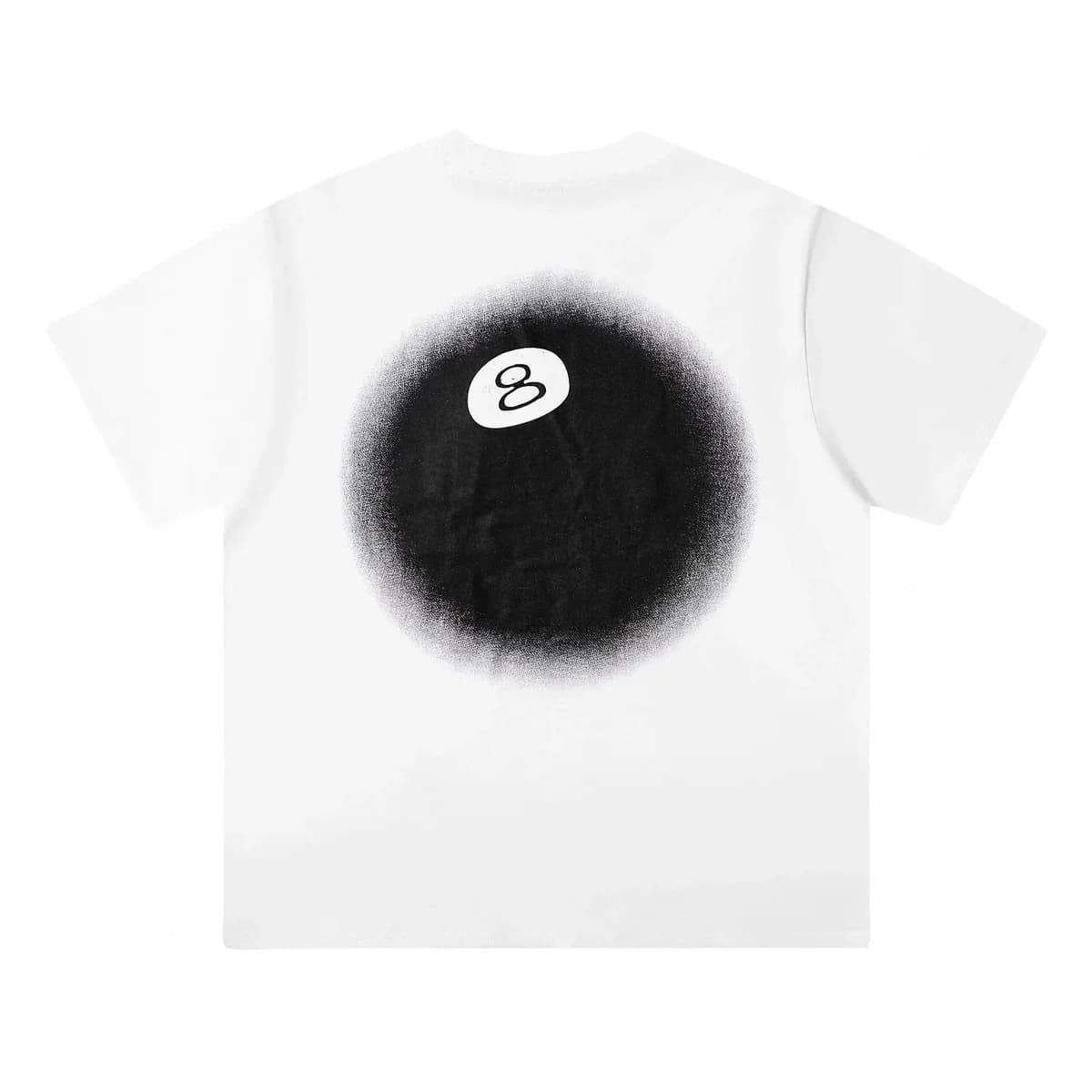 White 8-Ball Graphic T-Shirt