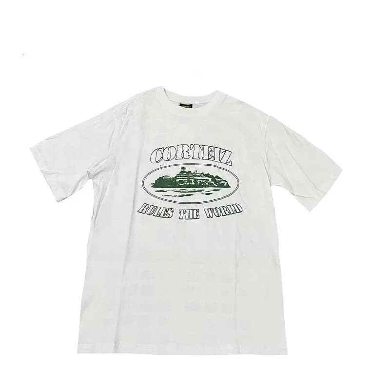 Corteiz Rules the World White T-Shirt