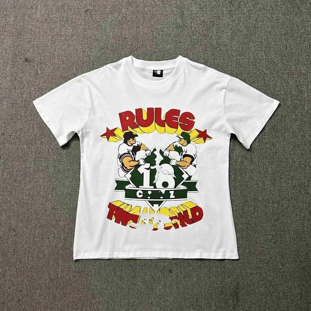 White Rules Graphic T-Shirt