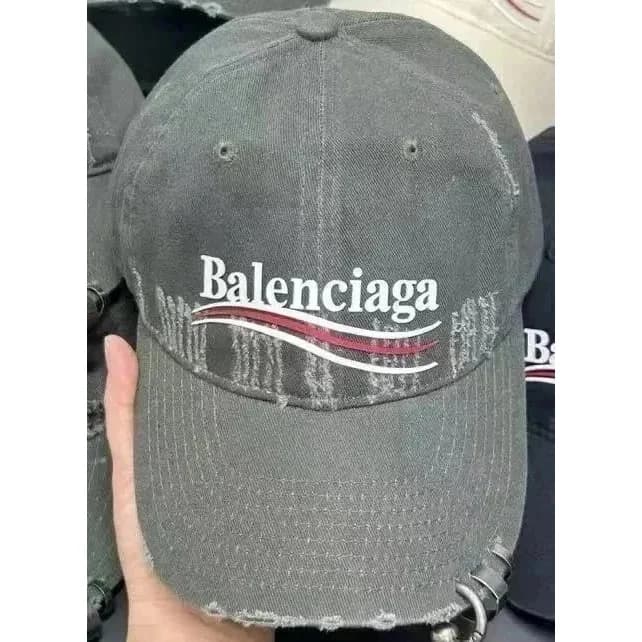 Balenciaga BA 27 Distressed Baseball Cap