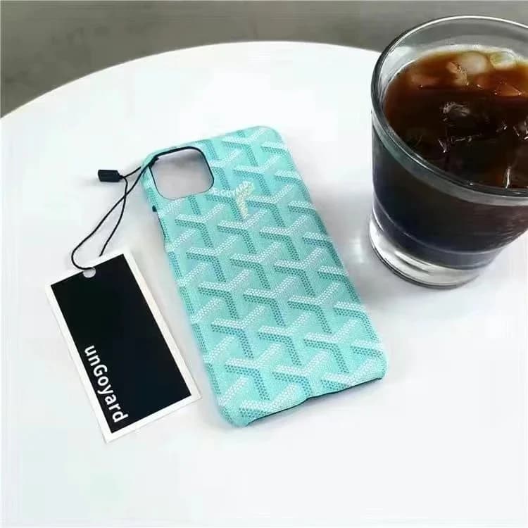 unGoyard Goyardine iPhone Case Mint
