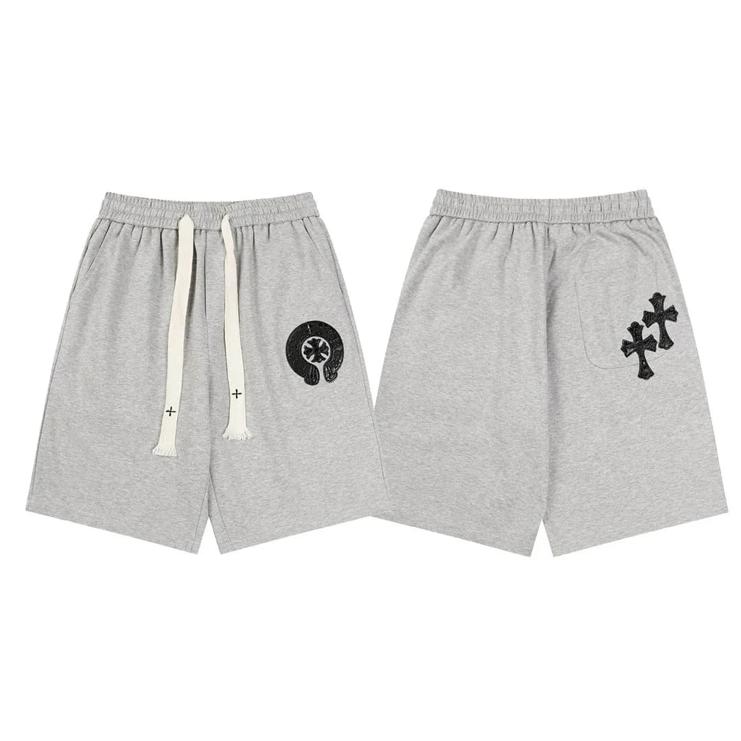 Chrome Hearts CH Cross Grey Solid Shorts