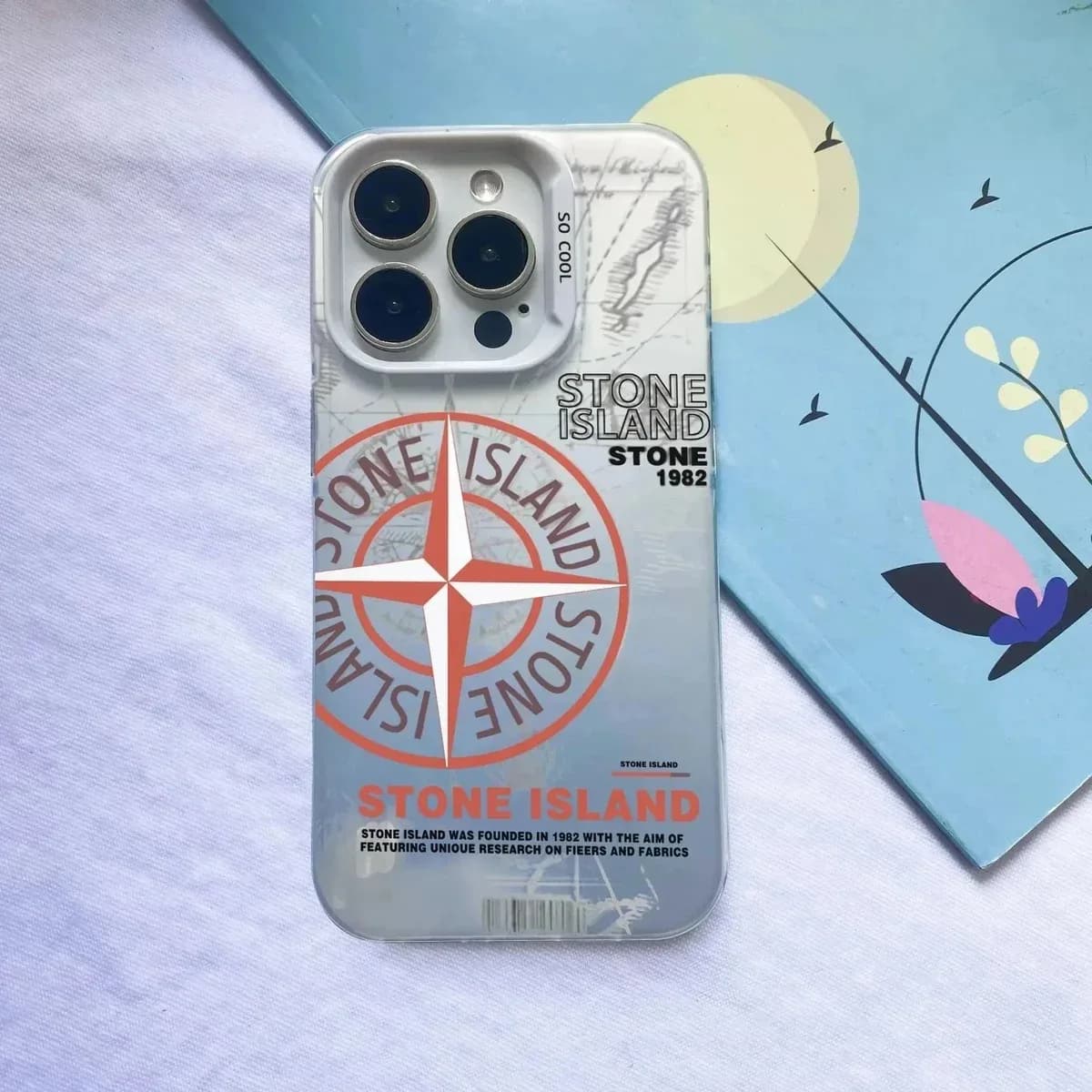 Stone Island 68-15 Compass Map Phone Case