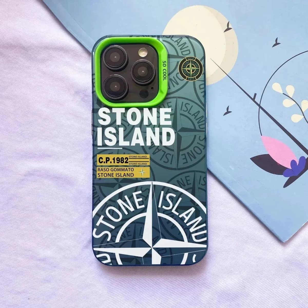Stone Island C.P.1982 Raso Gommato Phone Case