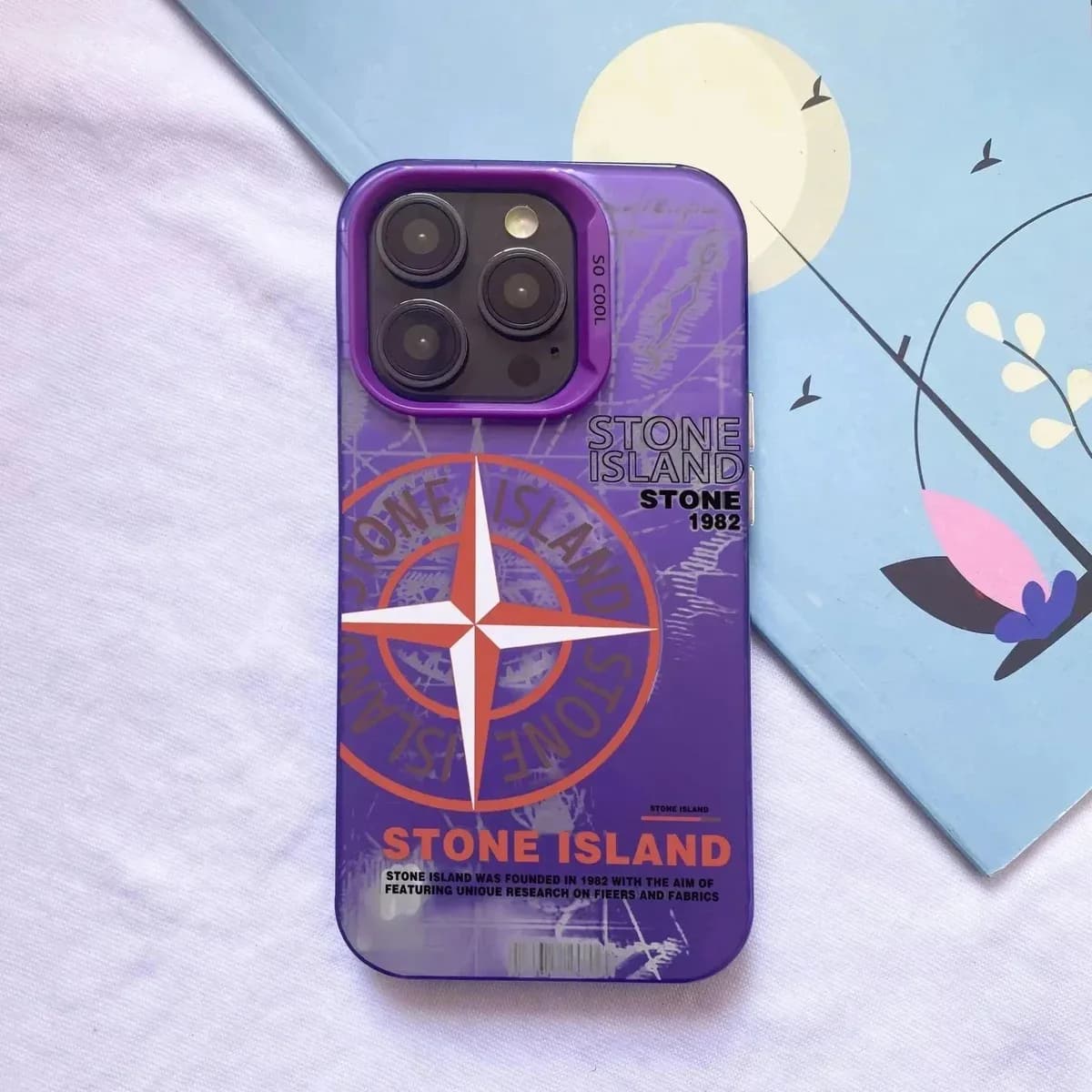Stone Island 68-15 Purple Phone Case