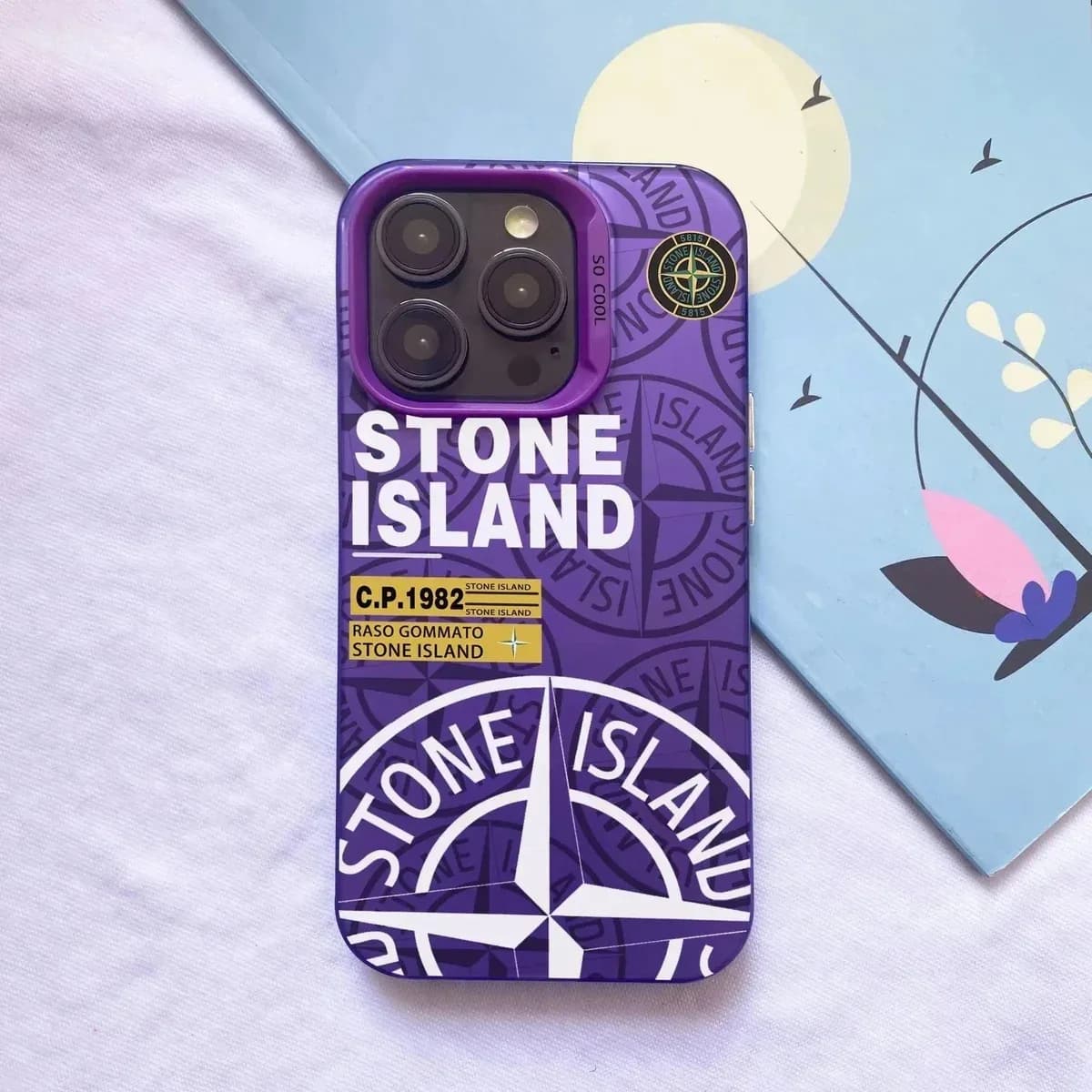 Stone Island C.P.1982 Purple Phone Case