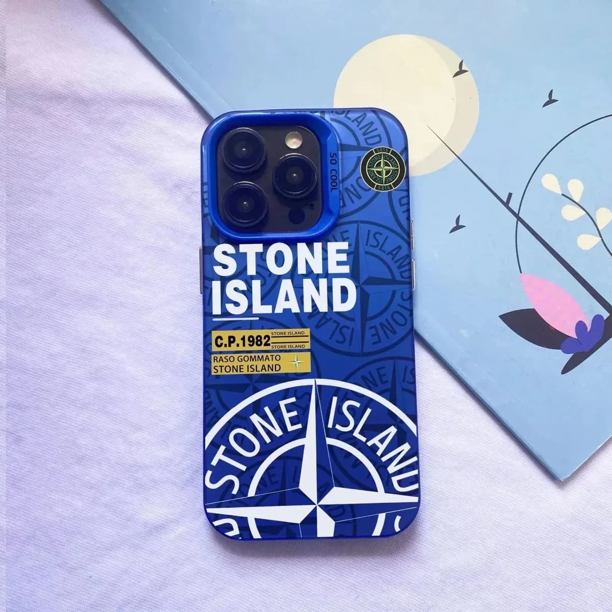 Stone Island 68-15 Blue Phone Case