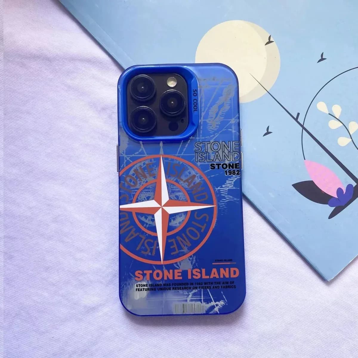 Stone Island Blue Compass iPhone Case