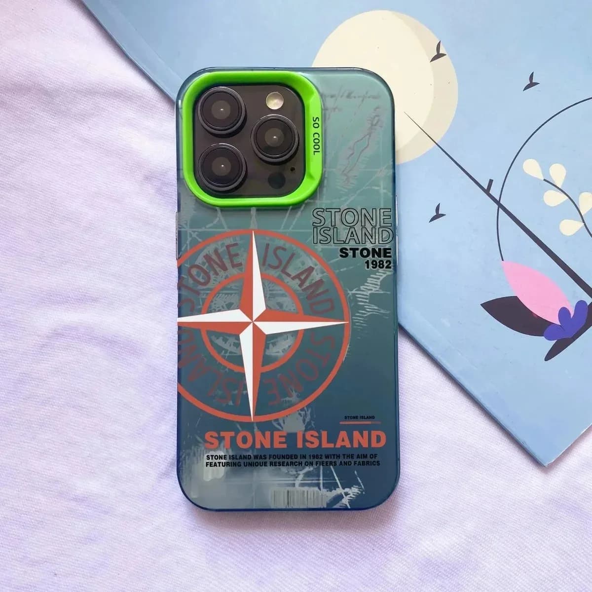 Stone Island 68-15 Compass Logo Phone Case