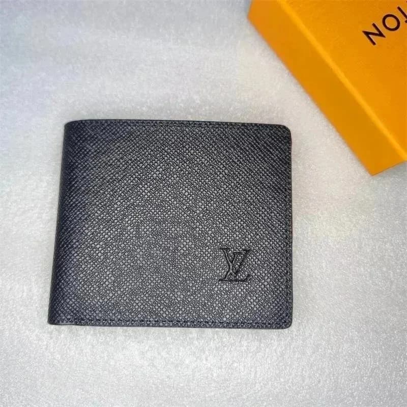 Louis Vuitton Tabi Black Leather Wallet