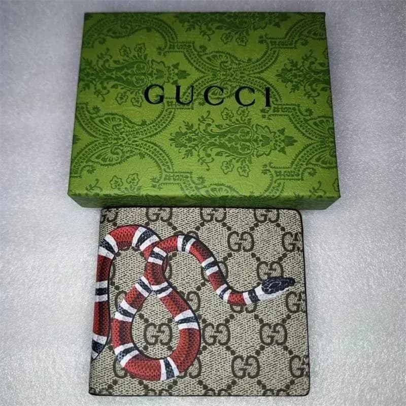 Gucci GG Supreme King Cobra Wallet